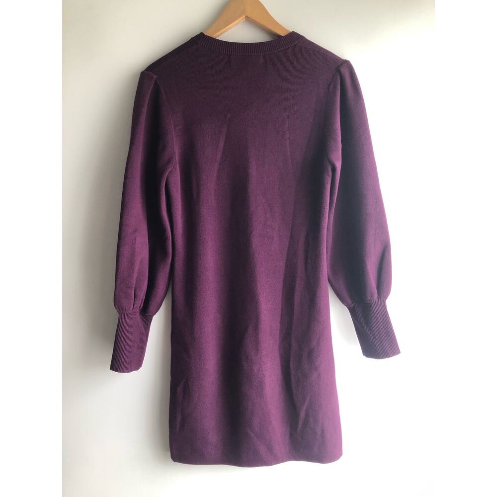 Tommy Bahama Womens Sweater Dress Purple Crew Neck Size Medium - Picture 4 of 9